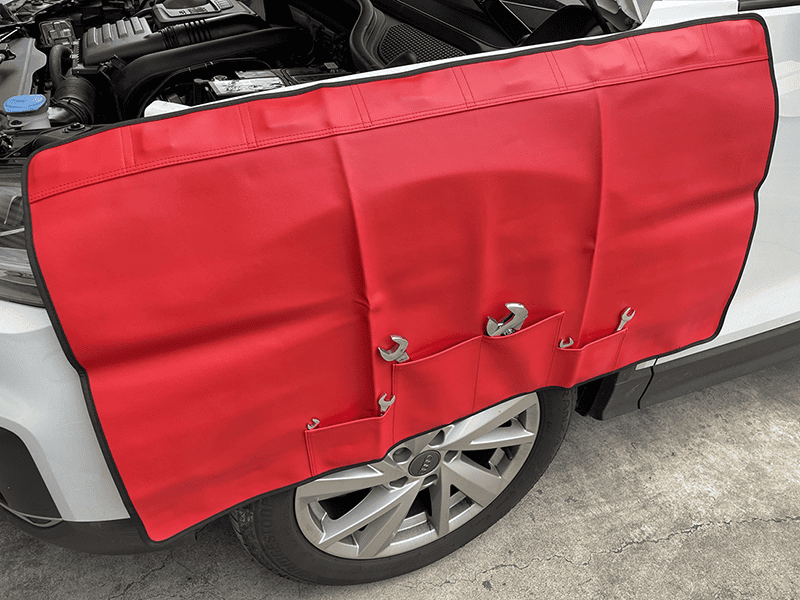 MAGNETIC FENDER COVER WITH POCKET