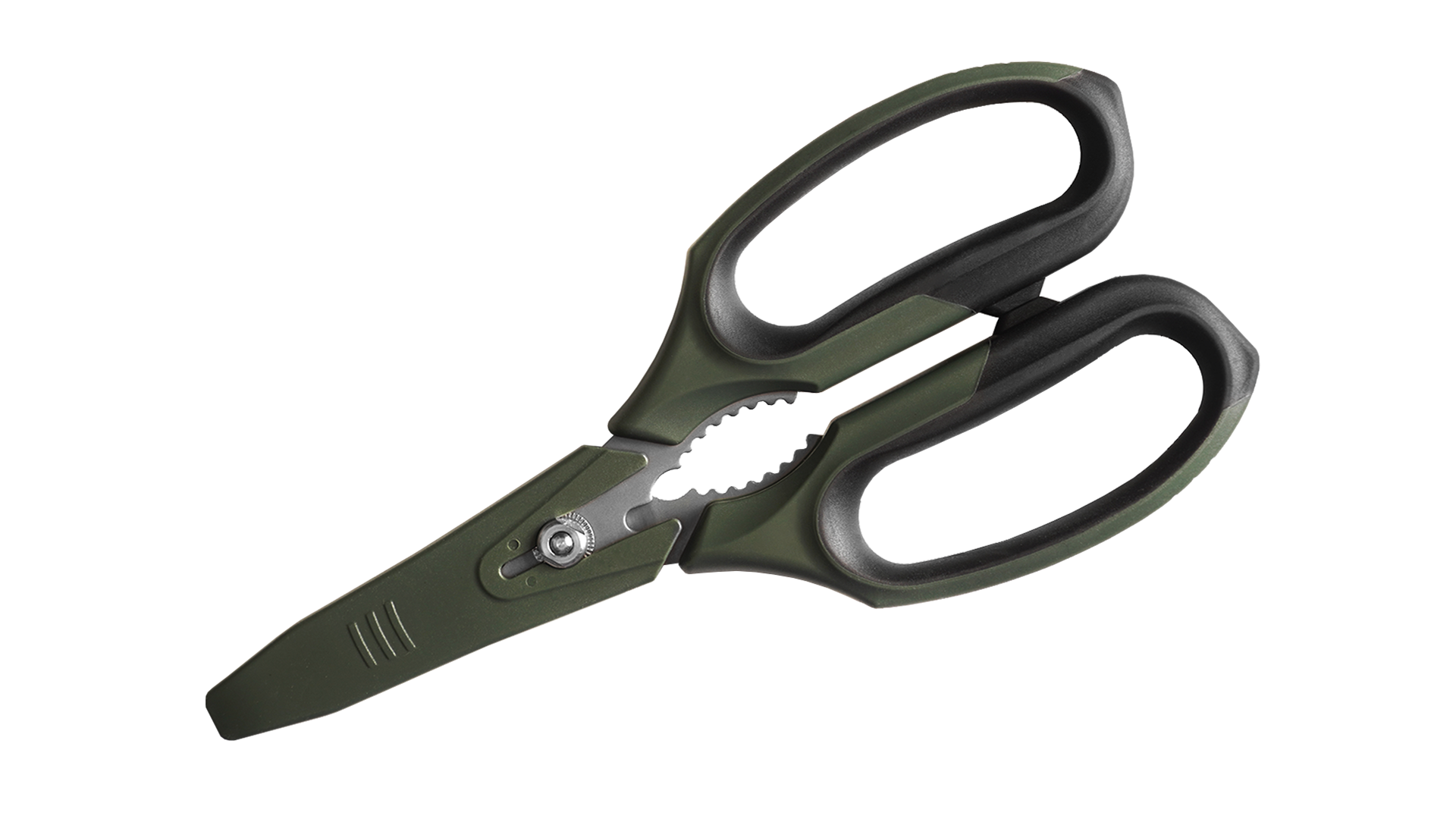 Green Multi-Function Scissors
