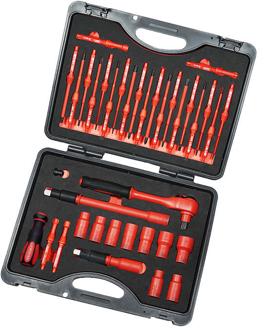 37 PCS 1/2” INSULATED SCREWDRIVER AND SOCKETS SET