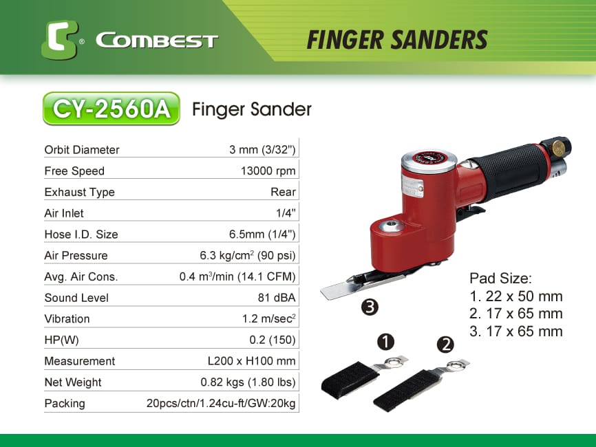Air Finger Sander