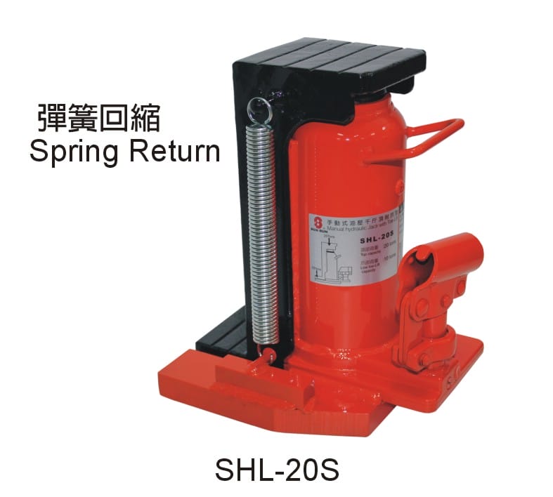 SHL-Hydraulic Manual Bottle Jack Toe-Lift