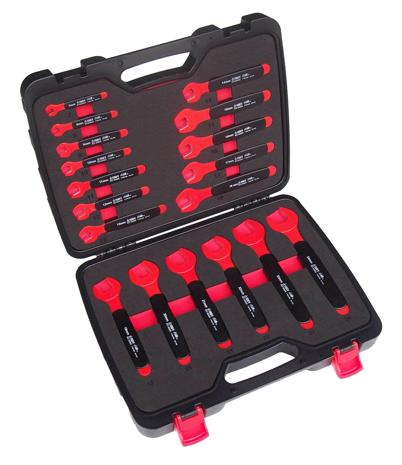 19PCS  INSULATED OPEN END WRENCH SET