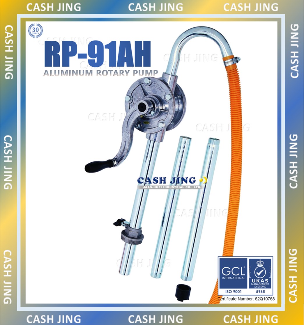 Aluminum rotary drum pump
