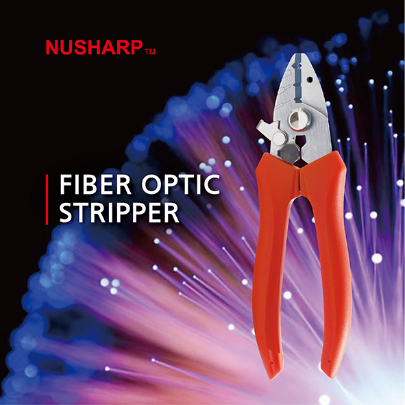 Three-hole Fiber Optic Cable Stripper