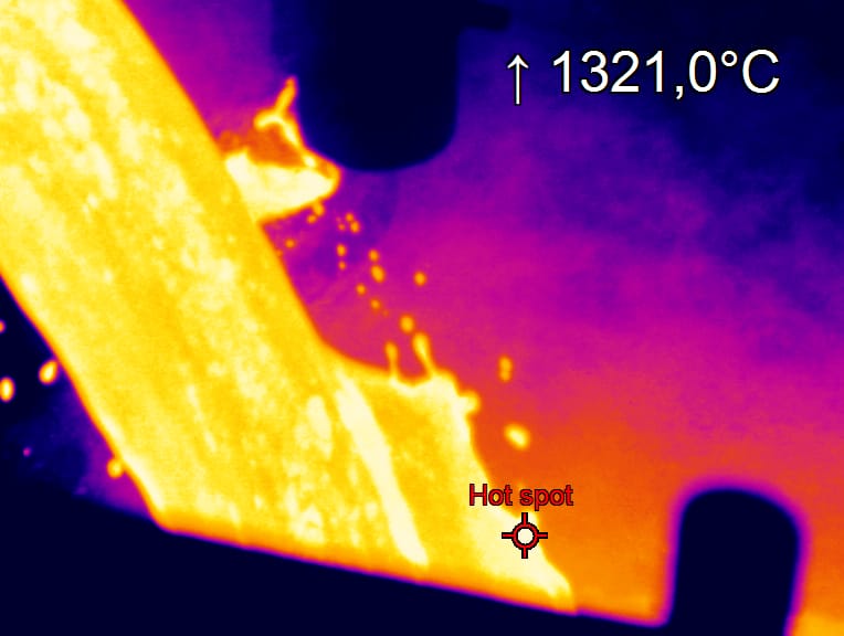 Infrared Cameras PI 05M for molten metal
