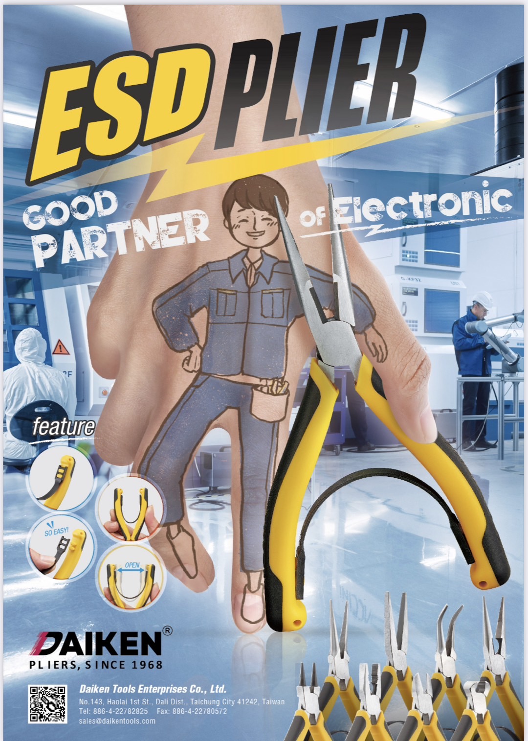 ESD Mini Pliers
