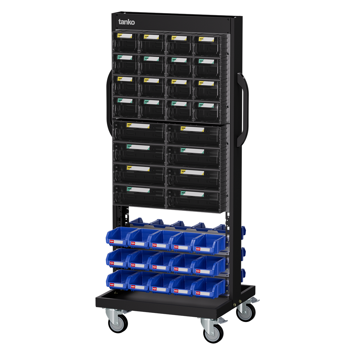 Tilt Out Bins Cart