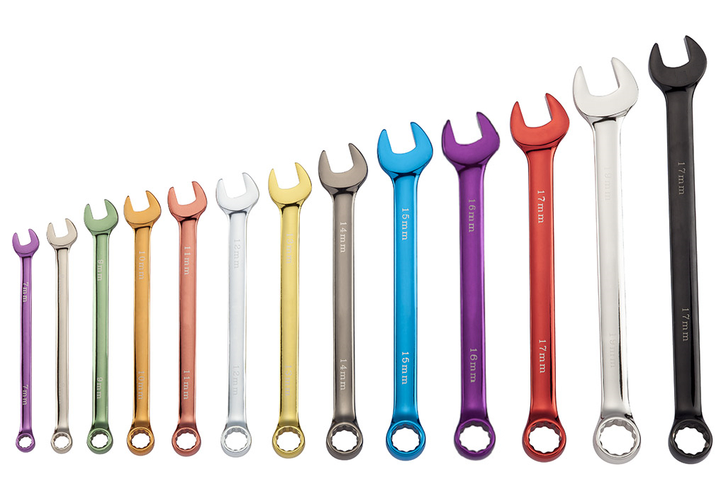 PR type Combination Wrench-Color Coded