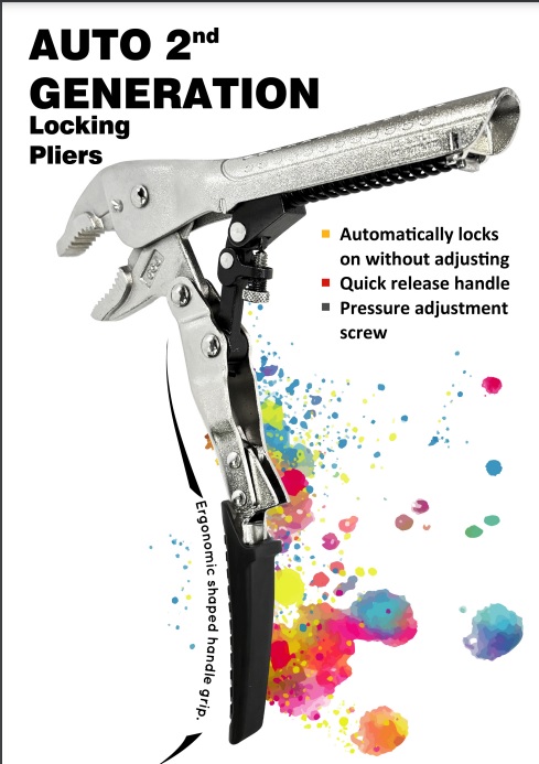 Automatic 2nd Generation Locking Pliers