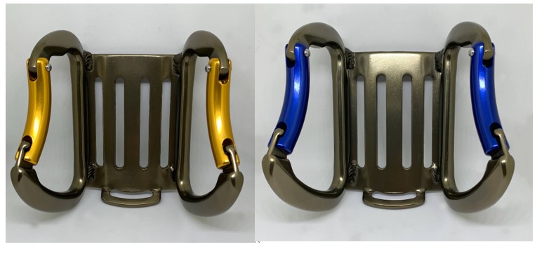 Welded Carabiner Double for tools