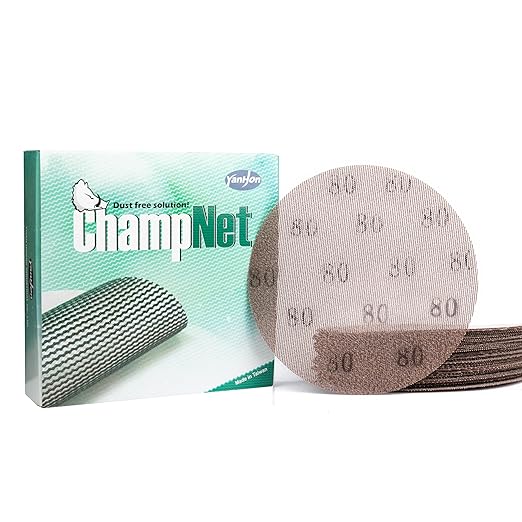 Mesh Drywall 9 Inch Sanding Disc 80 Grit 25PCS, Sand Screen 9in Sandpaper Net Dust Free Hook and Loops Discs | Compatible with Radius 360 Drywall Sander | Ideal for Drywall, Floor, Putty Use