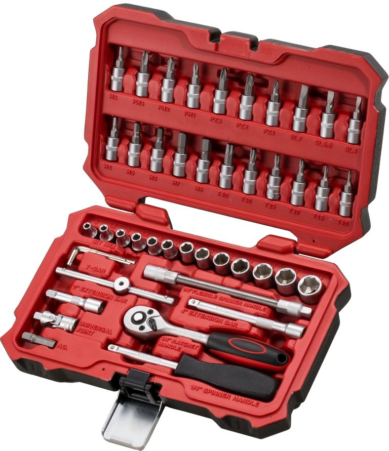 46pcs 1/4 Dr. Socket set