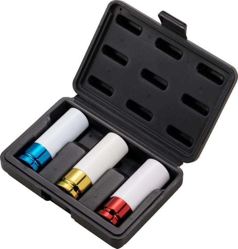 3pcs 1/2 Dr. Impact Socket set