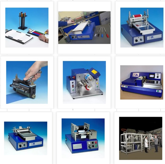 RK PrintCoat Instruments (UK) – Laboratory Coating Equipment