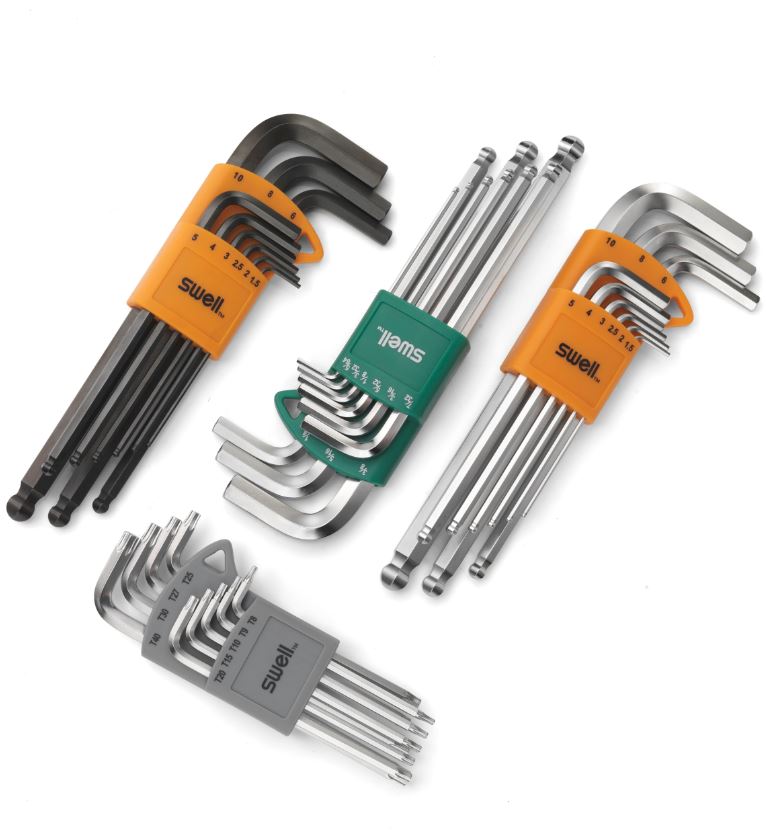 New Simplicity - Long Arm Ball Point Hex Key Set