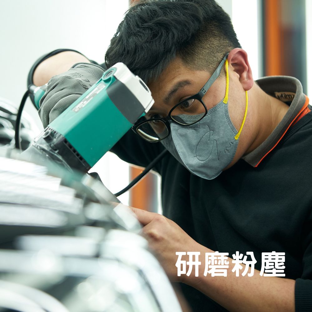 :dc Mask for Polish dust abrasive dust protection  (Washable Mask)