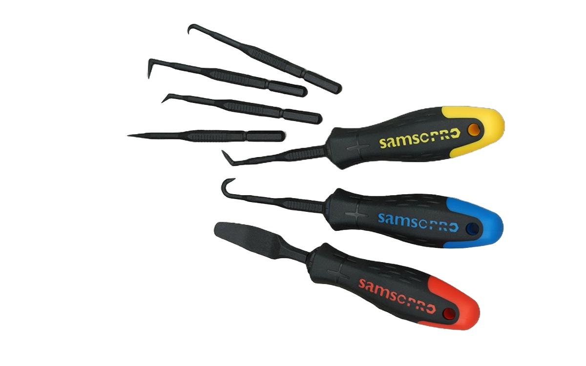 Interchangeable O-Ring Removal Tool Set