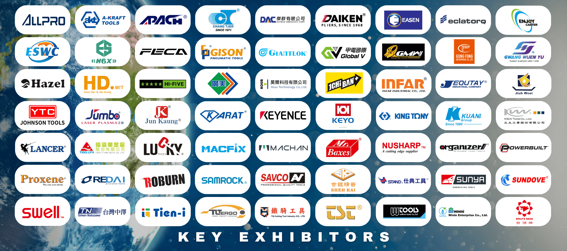 2025 KEY Exhibitors