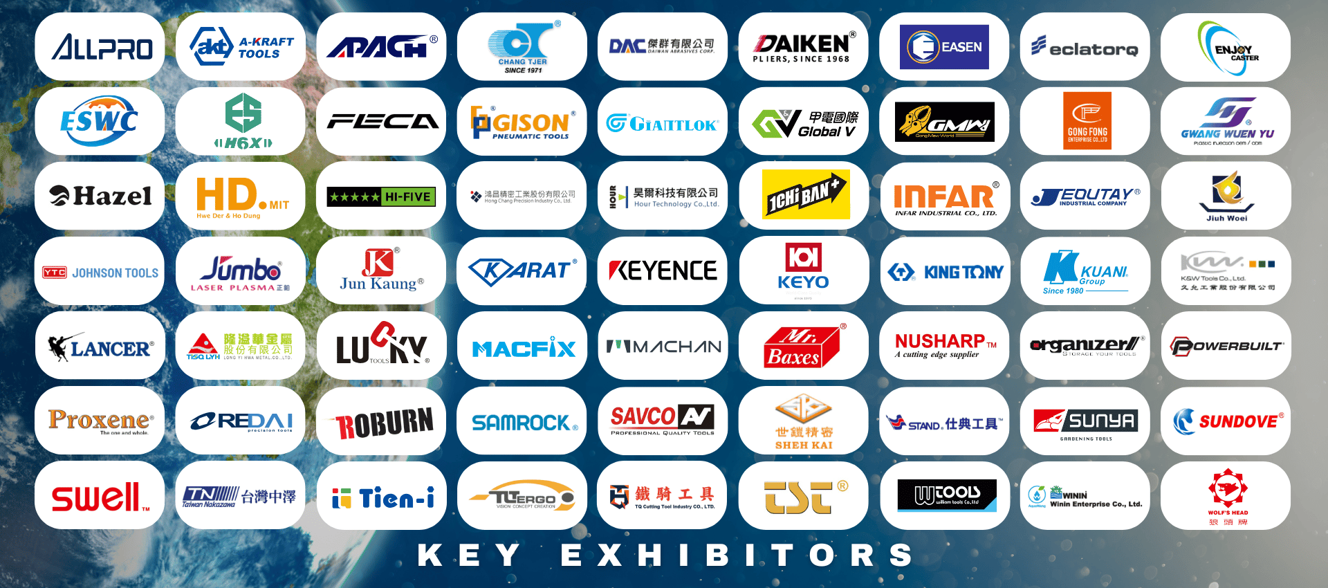 2025 KEY Exhibitors