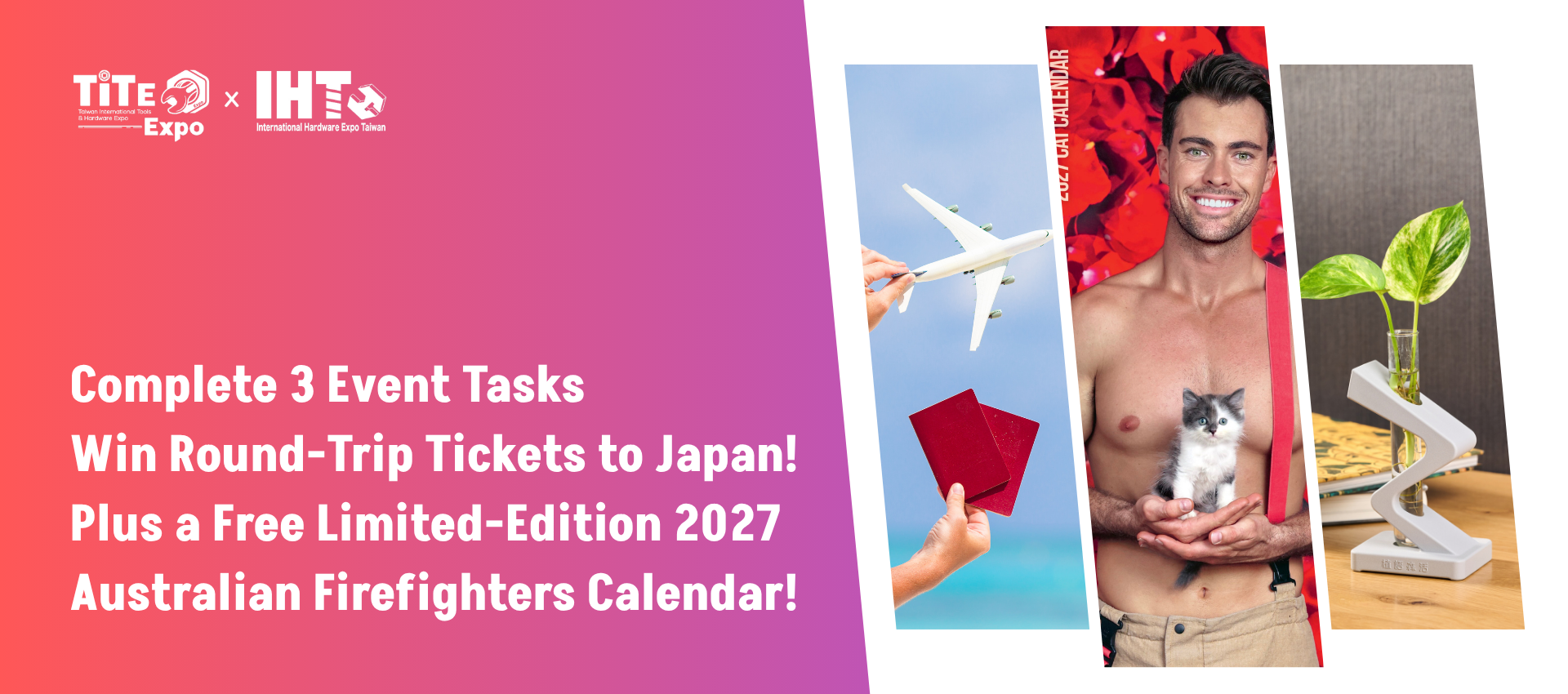 Global Hardware Innovation Summit｜Complete 3 Event Tasks Win Round-Trip Tickets to Japan!