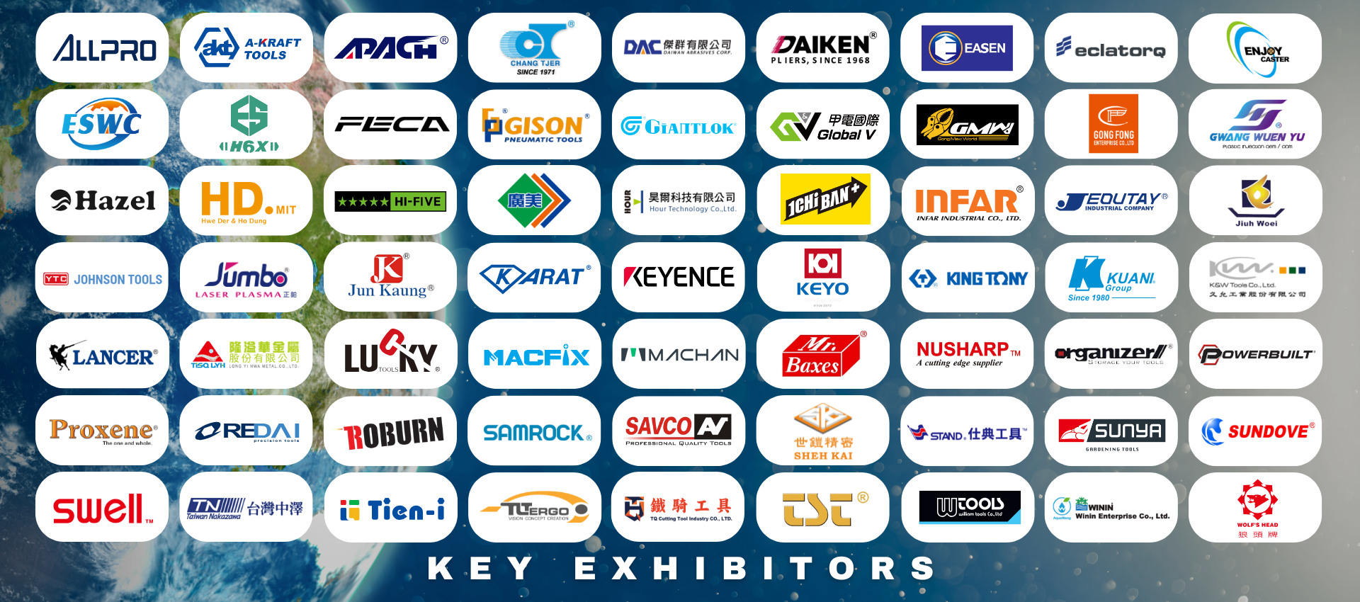 2025 KEY Exhibitors